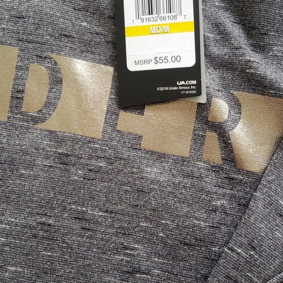 UNDER ARMOUR FLEECE HOODIE WOMEN'S SWEATER SIZE M - Picture 11 of 11